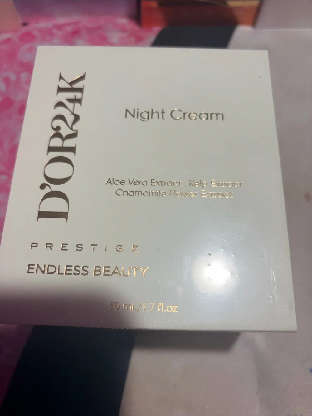 D'OR24K Prestige Endless Beauty Night Cream $495 & Beauty Gift Bag 🎁